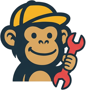 The Monkey mascot for Fix My RV