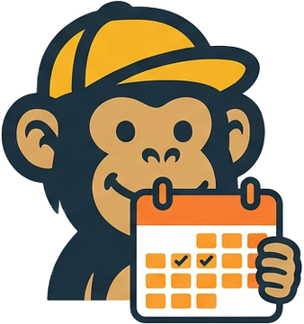 The Monkey mascot for Maintain My RV